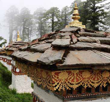 Dochula Pass in Bhutan