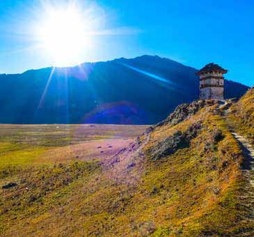 Phobjikha Valley in Bhutan