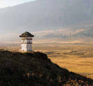 Phobjikha in Bhutan