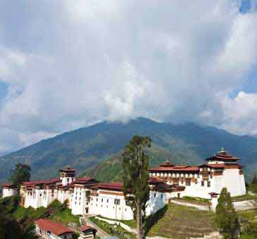 Trongsa in Bhutan