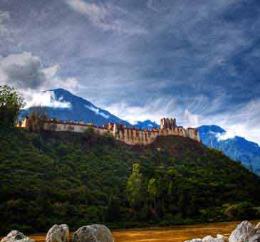 Wangdue Phodrang in Bhutan