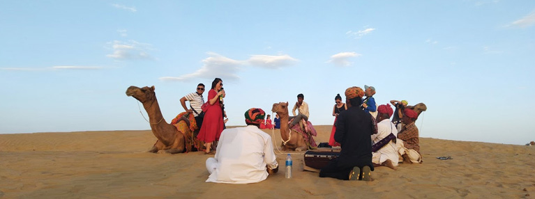 Camel Safari, India