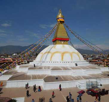 Boudhanath Stupa in Nepal