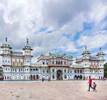 Janakpur in Nepal