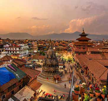 Kathmandu in Nepal